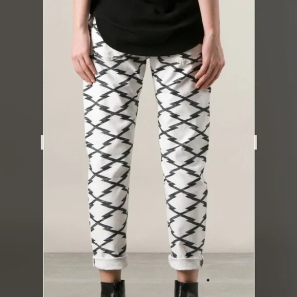 Isabel marant etoile printed Nea jeans - Picture 2 of 7